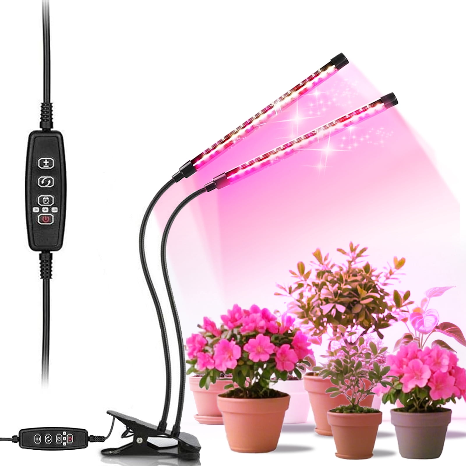 Luxtrada 200W Full Spectrum Plant LED UV Grow Light Veg Lamp For
