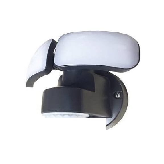 Power Zone O-OV-2200M-PB LED Security Light, Black, 2200 Lumens