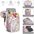 thumbnail image 5 of Travel Cooler Bag - Pioneer Flower Floral Print Pattern Camping Beer Cooler Backpack with Bottle Opener- Waterproof Insulated Picnic Backpacks - Cooler Bag for Beach, 5 of 6