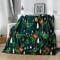 thumbnail image 2 of Dinosaur Blanket for Kids Boys Girls ,Merry Christmas Blanket Soft Cozy Plush Xmas New Year Holiday Throw Blanket for Christmas Bedroom Decor(Blanket Xmas3007-60 x50), 2 of 5