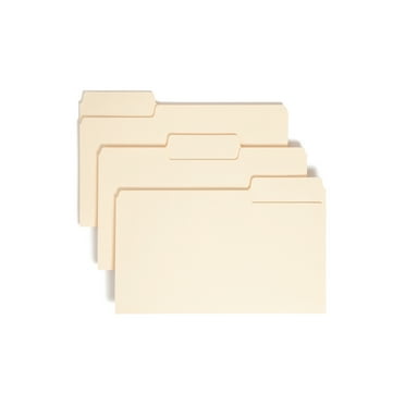 Smead SuperTab® Folder Legal Size Manila 100 Per Box (15301)