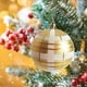 thumbnail image 4 of Juego de 9 Bolas Navideñas Irrompibles de Plástico Dorado de 8 Cm para Decorar Árboles de Navidad, Fiestas y Bodas., 4 of 6