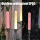 thumbnail image 5 of Fiudx Liquidación De Ahorros De Verano Luces Navideñas Decorativas Para Exteriores, Palo Esmerilado Solar Led, Instalación Enchufable Portátil, Sin Miedo A La Lluvia Y Al Sol, 5 of 5