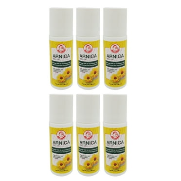 Dr Sana Arnica Roll-on. Topical Analgesic and Moisturizer. Pain Relief and Fast Cure for Dry and Cracked Skin. 3 oz / 88.5 G. Pack of 6