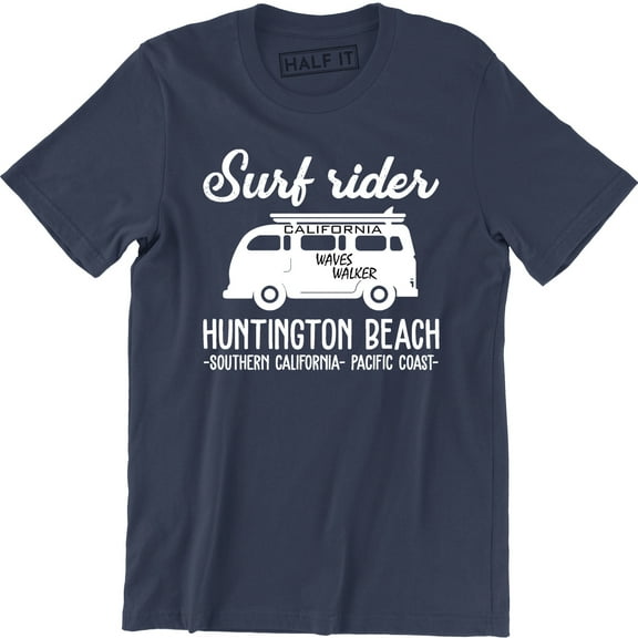 Surf Rider Huntington Beach Southern California Pacific Coast Men's T-Shirt