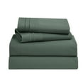 thumbnail image 6 of Nestl King Sheets Set, 1800 Series Deep Pocket Bed Sheets King 4 Piece, Luxury Soft Microfiber King Size Sheets, Forest Green, 6 of 9