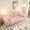 Pink-Human Dog Bed, variant on QuzyAor 78.7" 3-in-1 Convertible Sofa Bed, Teddy Fabric Foldable Sleeper, Modern Loveseat Lazy Sofa, No Assembly Required for Living Room Apartment, Gray