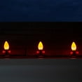 thumbnail image 5 of OptiCore C7 Opaque Ceramic Style Orange LED Christmas Lights Replacement Bulbs, Pack of 25, Shatterproof 0.84W, E12 Base, 5 of 5