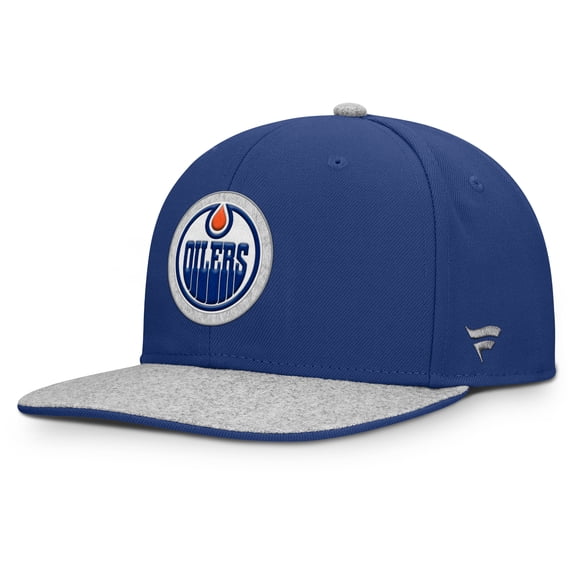 Men's Fanatics Royal Edmonton Oilers Fundamentals Loden Snapback Hat