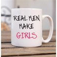 thumbnail image 1 of Real Men Make Girls Mug - As Picture - 15Oz, 1 of 5