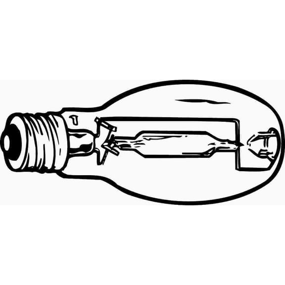 Satco Products 682774 Medium Base 35 Watt Clear High Pressure Sodium Lamp-Pack of 4