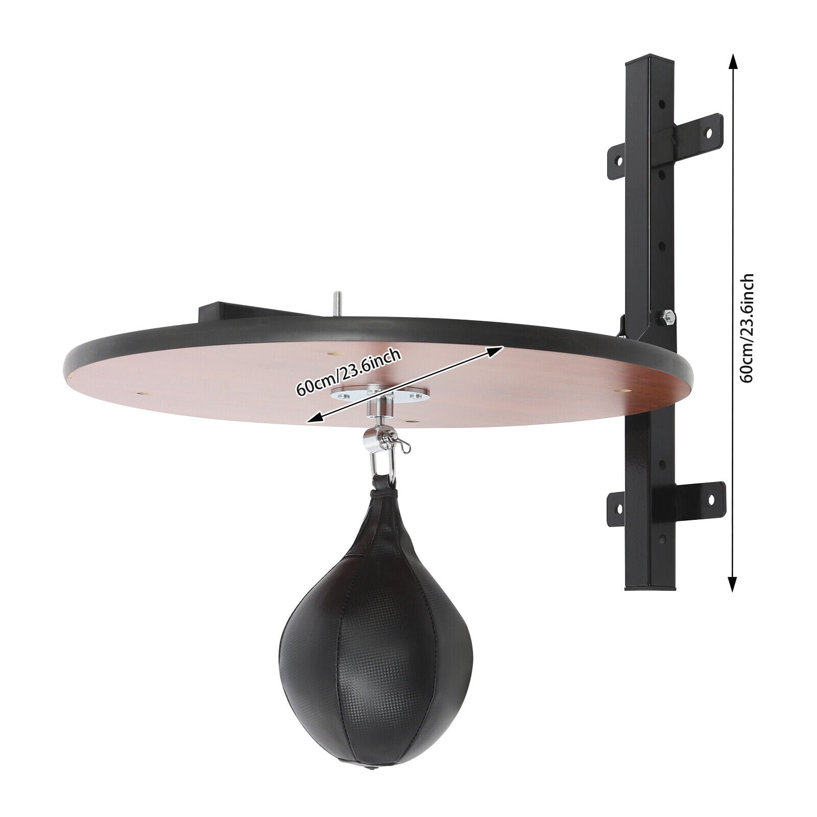 Speed Bag Platform Kit,  Heavy Duty Boxing Training Equipment with Punching Ball