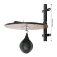 thumbnail image 2 of Speed Bag Platform Heavy Duty Boxing Reaction Training Equipment w/Punching Ball, 2 of 18