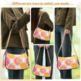 thumbnail image 4 of FORMRS Womens Shoulder Bag with Chain Strap Clutch Purse Cute Tote Handbag, Orange Grapefruit Slices, 4 of 7