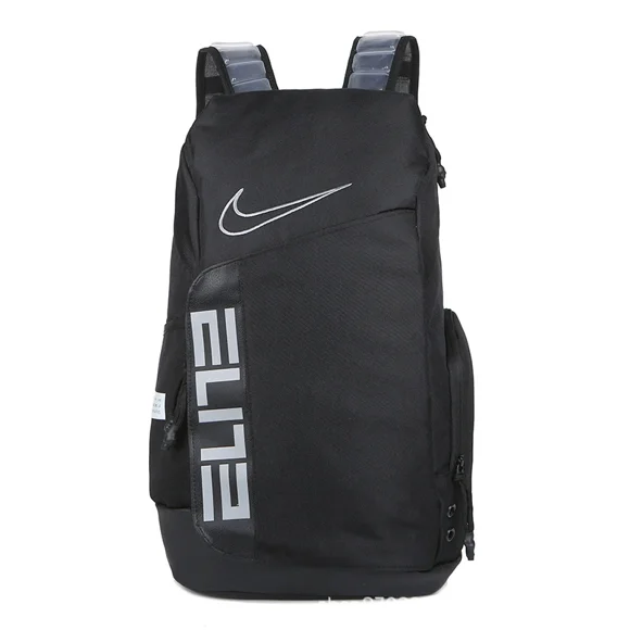 Unisex Nikes Elite Pro Basketball Backpack School Bag Fitness Travel Bag Laptop Bag Black White