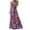Red, variant on Cute Summer Dresses for Women with Floral Print Sleeveless Long Dress Casual Elegant Loose for Party Maxi Dress for Women Plus Size Formal Polyester,Spandex Pink Xxl