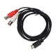 thumbnail image 3 of Cable MINIDI Pinto BNC, MINI DIN 4 pines MINIDI Pin Maleto BNC Cable hembra MINIDI PIN Maleto BNC hembra Cable divisor en Y Altamente recomendado, 3 of 8