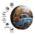 thumbnail image 4 of Yiaed Rustic Vintage Truck Autumn Print Print Tire Wheel Cover, tire covers for trailers,rv wheel covers,rv tire covers, camper tire covers,tire covers for cars-15 inch, 4 of 6