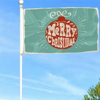 Bayyon Merry Christmas Flag Banner with Grommets 3x5Feet Man cave Decor 17