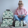 thumbnail image 2 of Pzuqiu Camo Bass Fish School Backpack Set for Kids with Lunch Bag 17 Inch Book Bags for Girls 10-12 Years Old, Schoolbag for Boys Pencil Bag Water Bottle Bag School Bookbag Sets, 2 of 7
