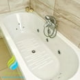 thumbnail image 3 of The Ultimate Anti-Slip Strips Strong Gripping Self Adhesive Textured Safety Used On Bathroom Bathtub Shower Floor- 8 White Strips, 3 of 5