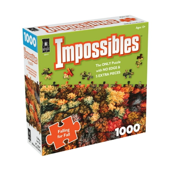 BePuzzled Impossibles Puzzle - Falling for Fall: 1000 Pcs