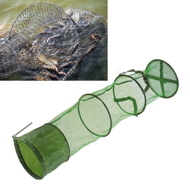 cross net fishing Upstream Bamboo & Copper Fly  Hellbender Nets The staff is made from 7075 aircraft aluminum and features 2 lock clips that allow it to extend from 30 to 60 inches and lock in place anywhere in Fishing Net Cage, Portable Cross