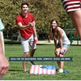 thumbnail image 4 of Hammer & Axe Wooden Bean Bag Cornhole Game, USA Edition, Includes 8 Bean Bags, Two 3'x2' Boards, 4 of 8