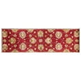 thumbnail image 2 of HomeRoots 352311 2 ft. 3 in. x 7 ft. 6 in. Runner Wool Red Area Rug, 2 of 3