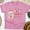 Azalea, variant on Women’s Nurse Shirt, Colorful Heart Jar Nursing Quote Top, Maroon, Size M