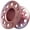 Pink, variant on Gieenan Compacts Miniature 10 Hole Diving Reel Aluminum Alloy for Professional Diver Snorkeling Spearfishing Underwater Tasks