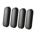 thumbnail image 4 of 4 piezas de metal plegable plegable ganchos de montaje de montaje entradas de gancho con tornillos resistentes ensamblaje sencillo multifuncional 90  degree Gris, 4 of 9