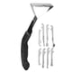 thumbnail image 3 of Grout Removal Tool 10PCS Anti Slip Caulking Knife Replaceable Black  for Residue ANGGREK Otros, 3 of 8