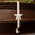 thumbnail image 2 of Wrought Iron Christmas Stocking Hanger  8"-Star - White (Set of 6) by Park Designs, 2 of 4