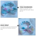 thumbnail image 3 of WRISTBIQUE 6Pcs Assorted Color Makeup Hair Bands Durable Elastic Head Wraps for Home and Workout Use, 3 of 8