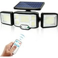 thumbnail image 1 of Outdoor Solar Light LED Wall Light 3 Heads 192 LEDs Motion, 1 of 5