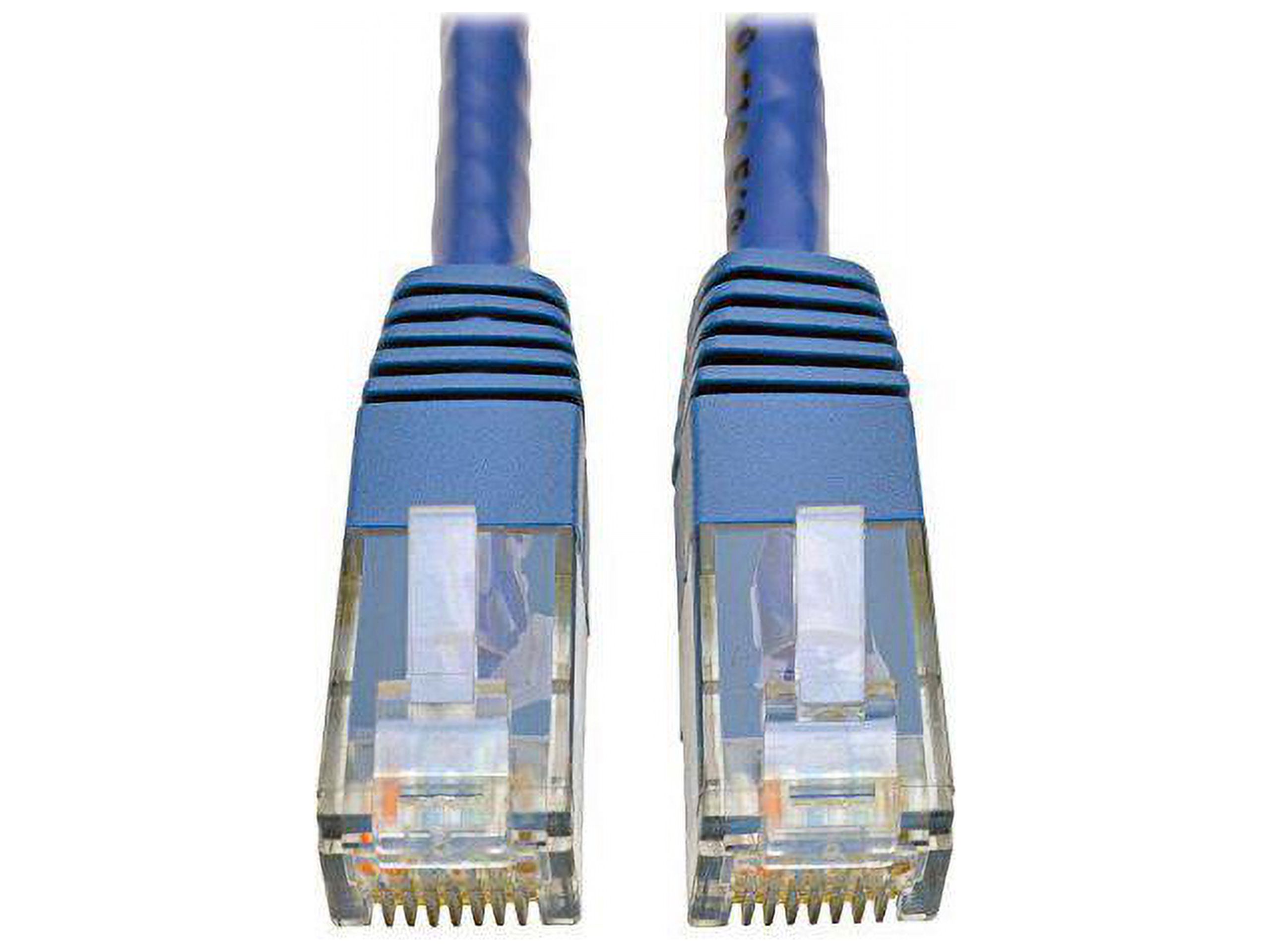 Tripp Lite Cat6 Gigabit Molded Patch Cable, 25 ft. RJ45 (M/M), 550MHz 24 AWG Blue 25' (N200-025-BL) - image 5 of 9