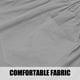 thumbnail image 3 of Pantalones cortos de verano para mujer, pantalones casuales elásticos con bolsillos y botones de cintura alta de color sólido, 3 of 5