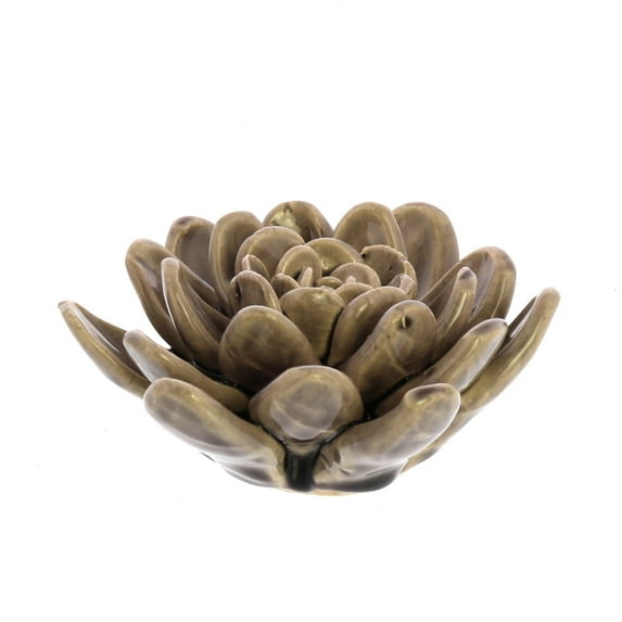 AREOhome Clay Desert Flower Sculpture