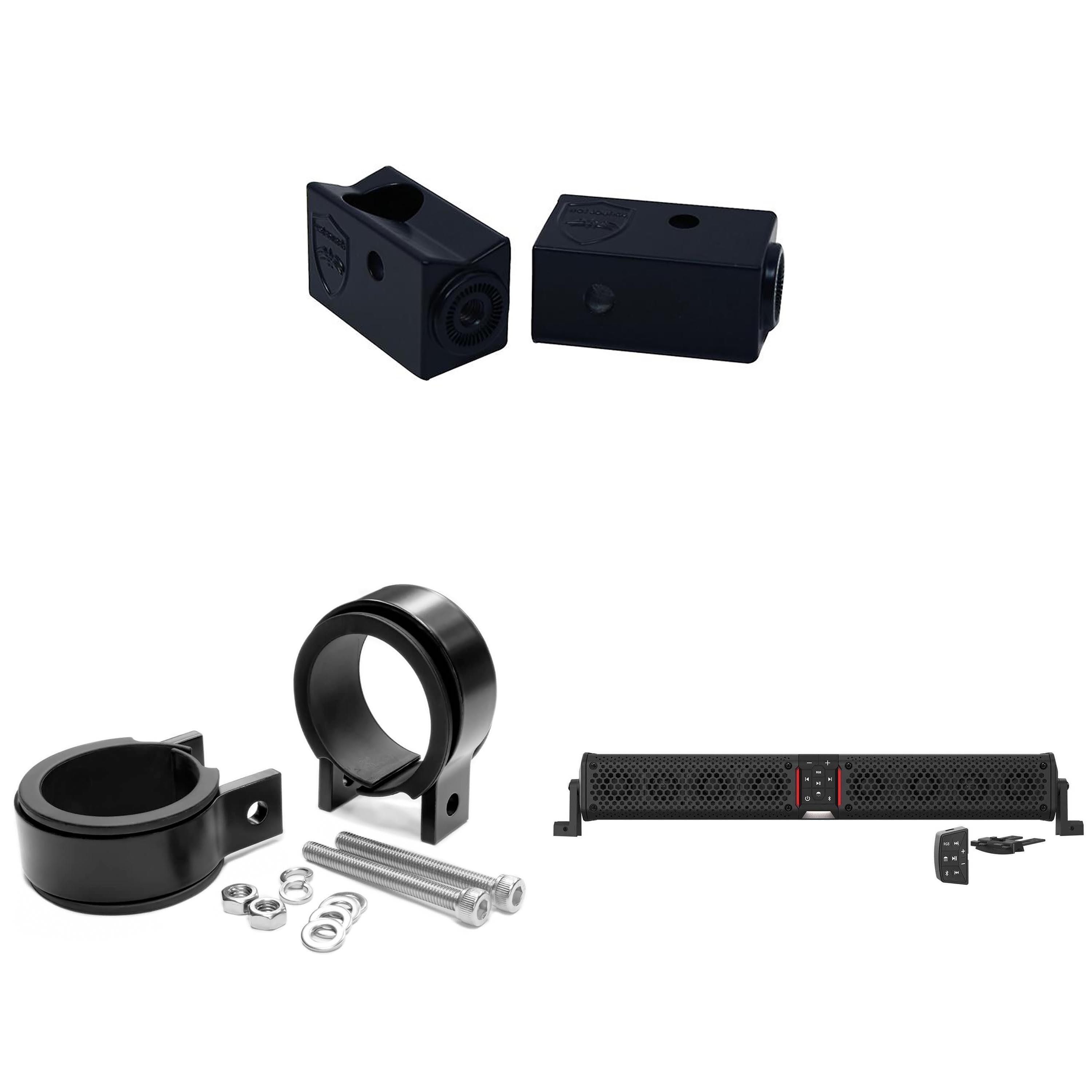 Wet Sounds Stealth XT-8B Soundbar - 300W Weatherproof Bluetooth Speaker For UTV, Boat, ATV (Refurbished)