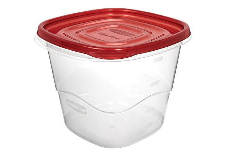 Rubbermaid TakeAlongs 36-Piece Food Storage Set, Chili Tint