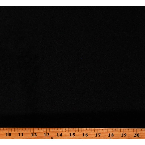 Malden Polartec Black Solid Polar Fleece Fabric by the Yard (A621.22)