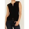 thumbnail image 3 of Idyllwind Women's Joya Jacquard Sleeveless Top - IWHO24W88-BLK   US, 3 of 4