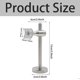 thumbnail image 2 of Adjustable Handrail Bracket - Corridor Stainless Steel Wall Mount Bracket, Polished Stainless Steel Bracket, 2 of 5