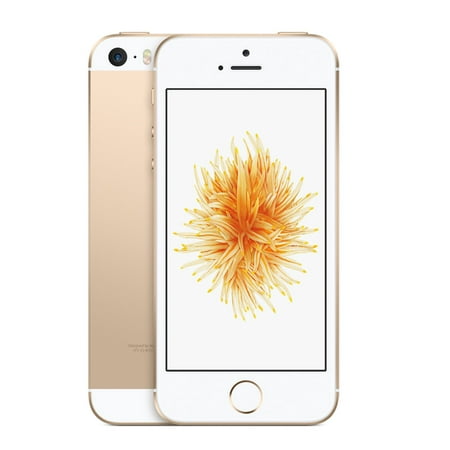 Refurbished Apple iPhone SE 16GB, Gold - Unlocked (Best Warranty Iphone 6)