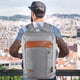 thumbnail image 2 of Mochila de Viaje 10kg Avion, 40L Grande Expandible Impermeable, Maleta Mano Equipaje Cabina, Ligera Viral Universitaria, 3 Cubos Embalaje, Senderismo Mujer Hombre, Gris, 2 of 9