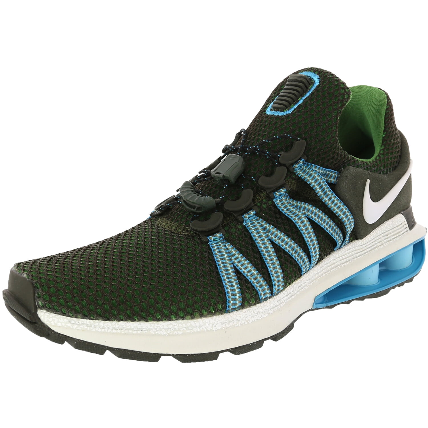 Nike Men's Shox Gravity Ankle-High Running Shoe - Sequoia / White - Off White - Walmart.com