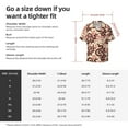 thumbnail image 7 of Vsdgher Snake Print Men's Wrinkle Free Untucked Cuban Shirt Business Casual Button Down Shirts Short Sleeve Shirt, 7 of 7