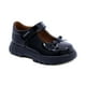 thumbnail image 1 of Zapato escolar Coqueta para niña de charol negro Thunder con moño, 1 of 7