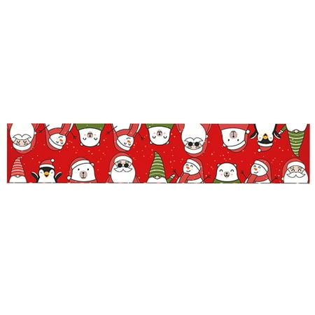 

1pc Christmas Table Runner Home Tablecloth Christmas Table Cover Xmas Gift